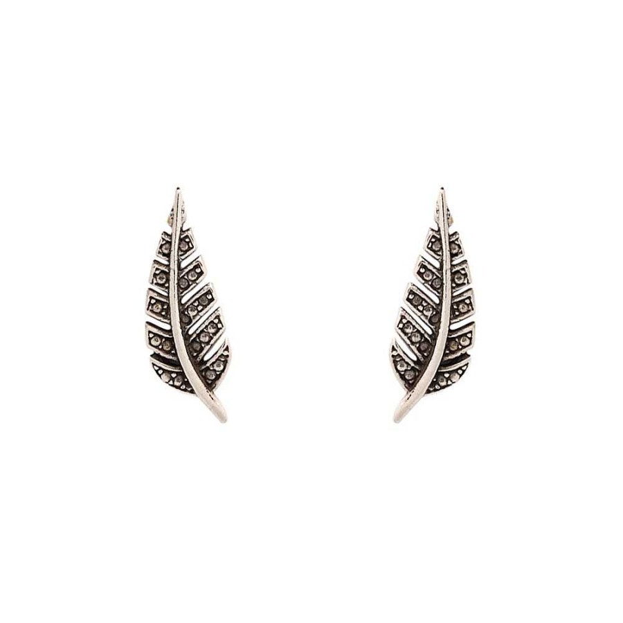 Pendientes Brillo | Trepadores De Plata Willow