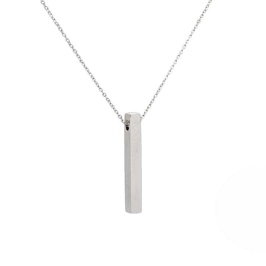 Collares Brillo | Colgantes Con Cadena De Plata Lingote