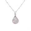 Colgantes Brillo | Colgante Con Cadena De Plata Drop Nacre