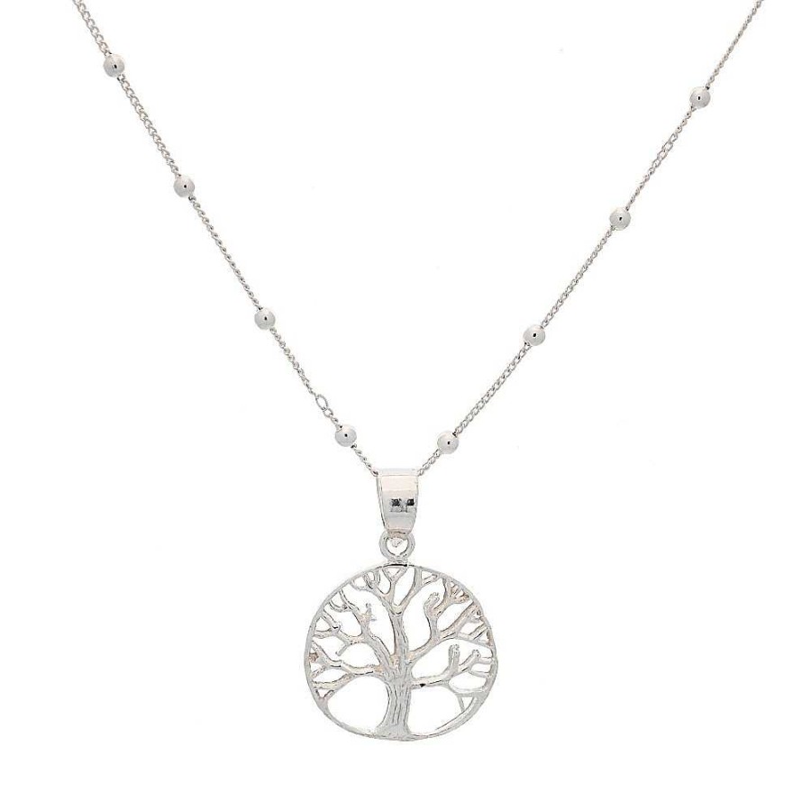 Collares Brillo | Gargantilla De Plata Rbol De La Vida Tree