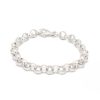 Pulseras Brillo | Pulsera De Plata Rolo 6,5Mm