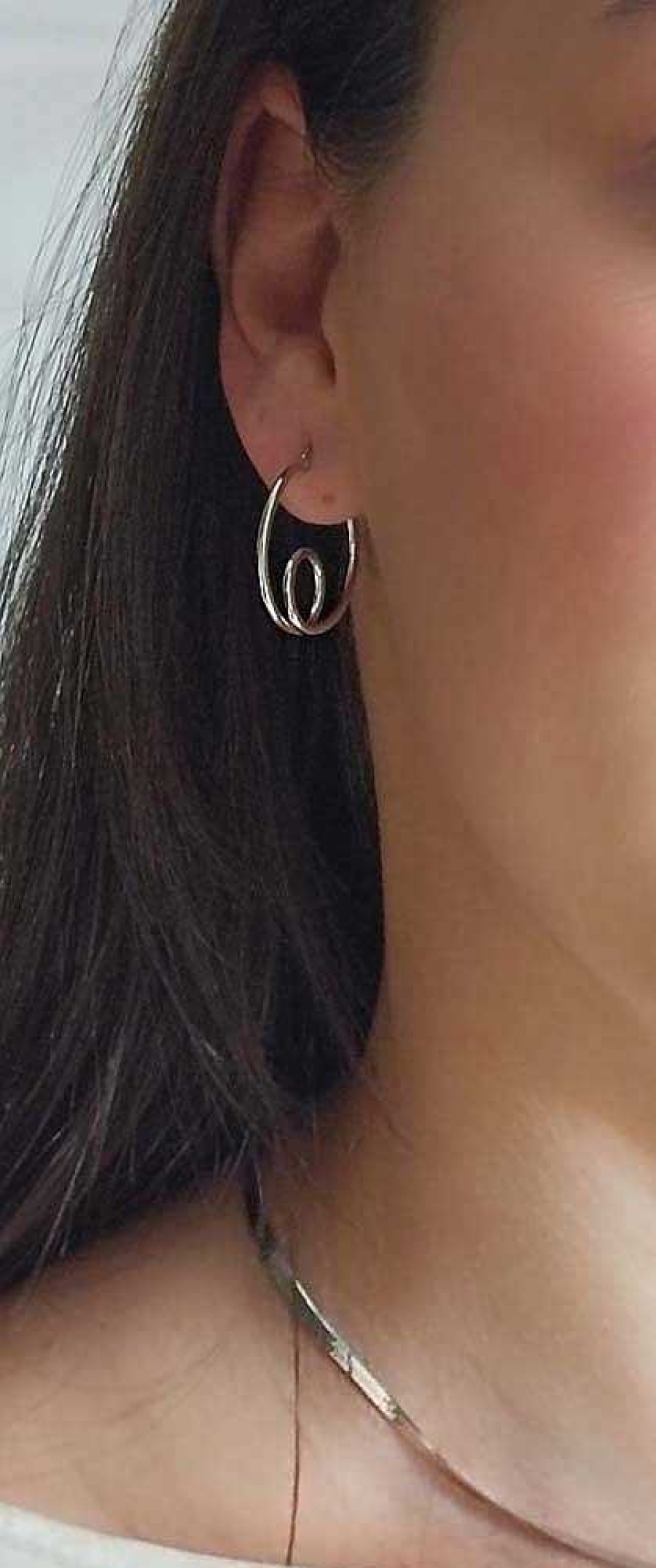 Pendientes Brillo | Aros Plata Lupin