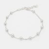 Pulseras Brillo | Pulsera Plata Denario 4Mm