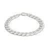 Pulseras Brillo | Pulsera De Plata De Ley Barbada 10Mm 23Cm