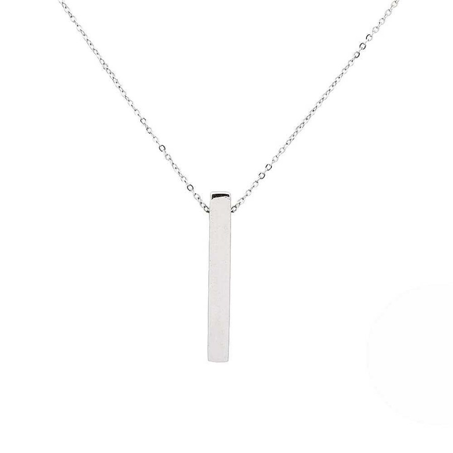 Collares Brillo | Colgantes Con Cadena De Plata Lingote