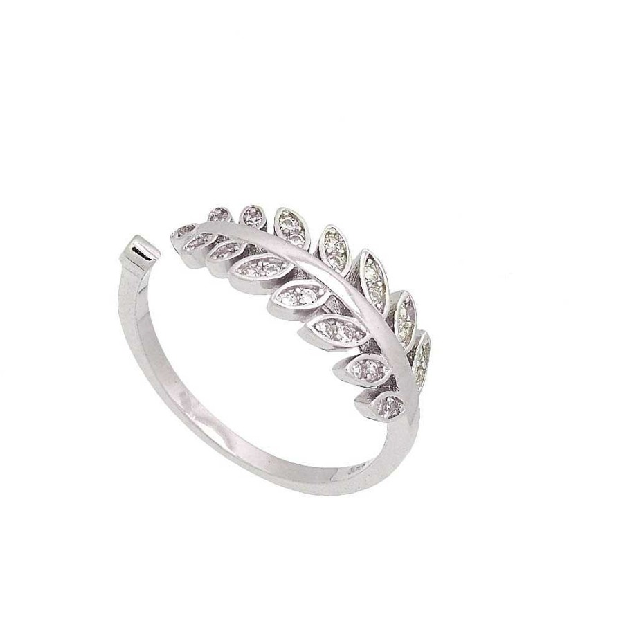 Anillos Brillo | Anillo De Plata Rama