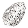 Anillos Brillo | Anillo Plata Filigree Spirals