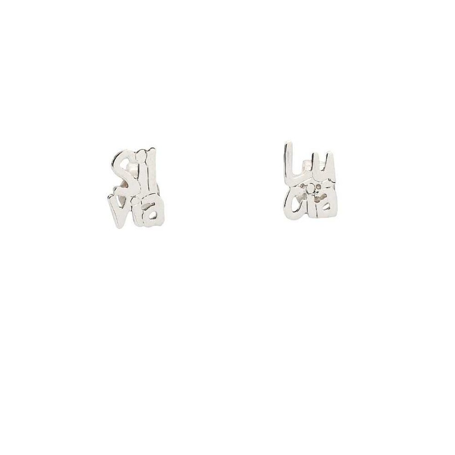 Pendientes Brillo | Pendientes De Plata Nombre Presi N