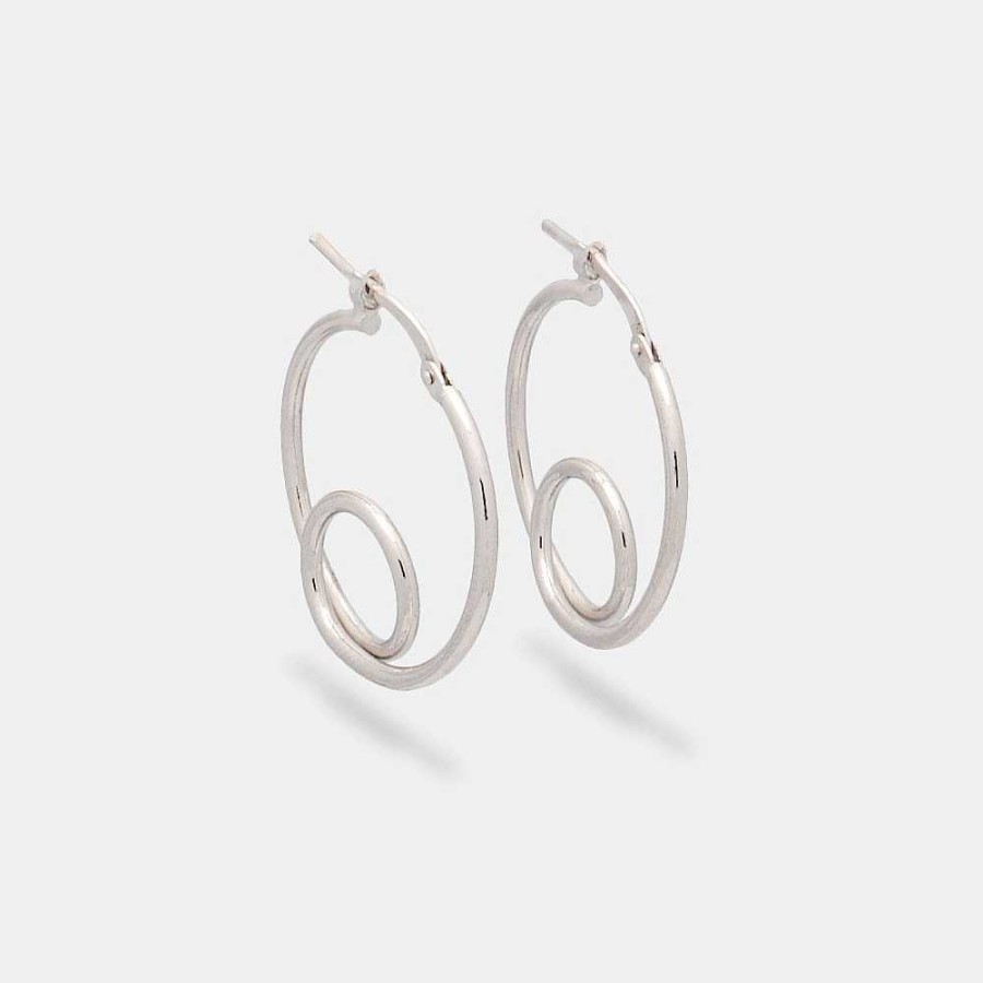 Pendientes Brillo | Aros Plata Lupin