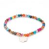 Pulseras Brillo | Pulsera De Plata Gatas Multicolor Camelia