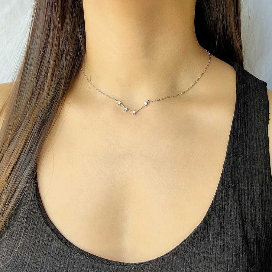 Collares Brillo | Collar De Plata Con Tu Constelaci N