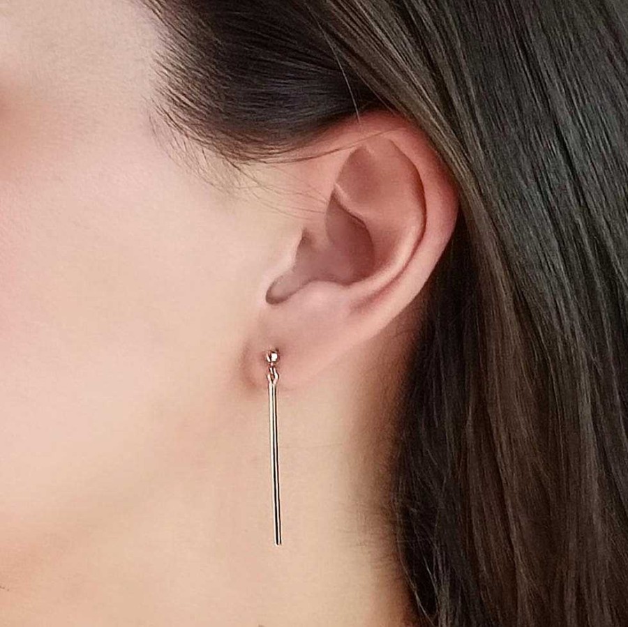 Pendientes Brillo | Pendientes Plata Minimal