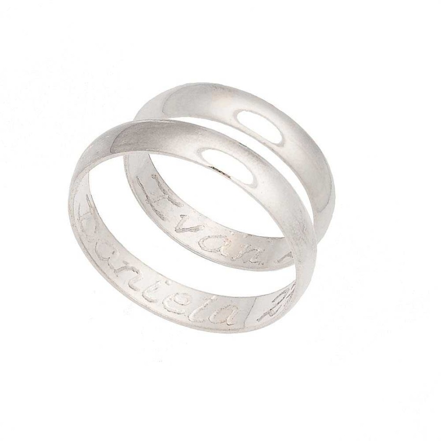 Anillos Brillo | Alianza Plata Basic 3