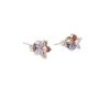 Pendientes Brillo | Pendientes Plata Fleur Mini