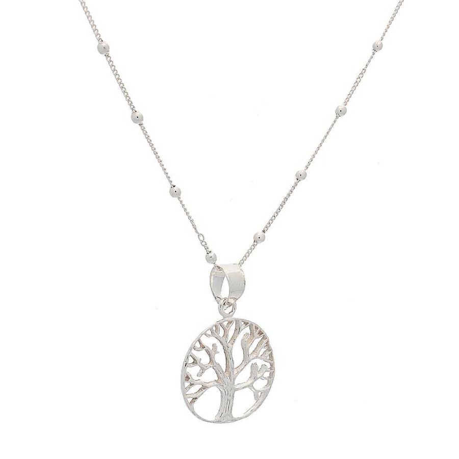 Collares Brillo | Gargantilla De Plata Rbol De La Vida Tree